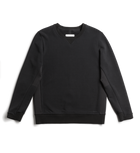 PERFO CREW SWEAT BLACK