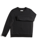 PERFO CREW SWEAT BLACK